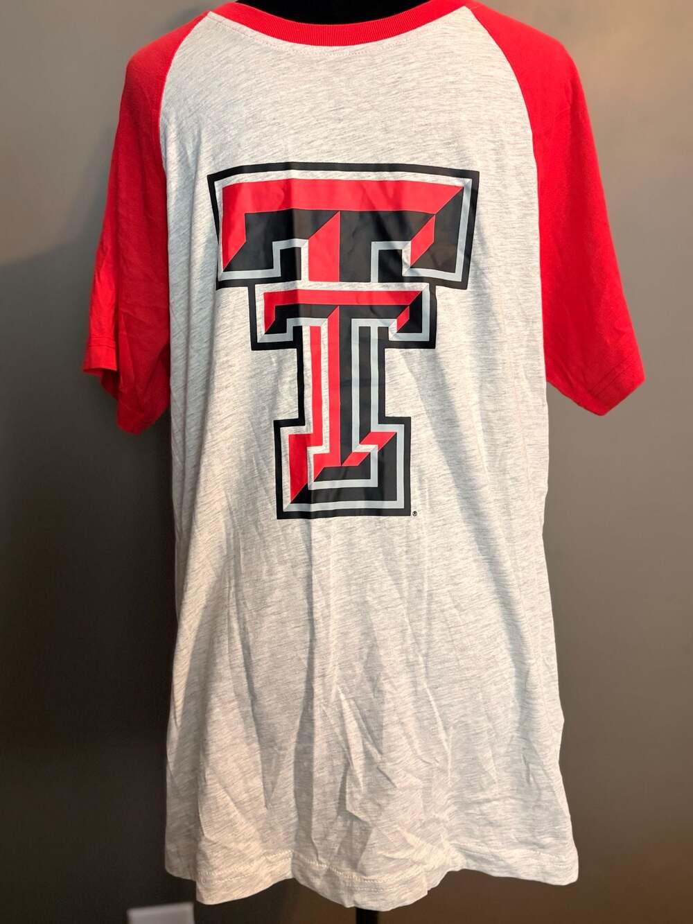 Rivalry Threads Texas Tech Red Raiders Raglan T-Shirt
